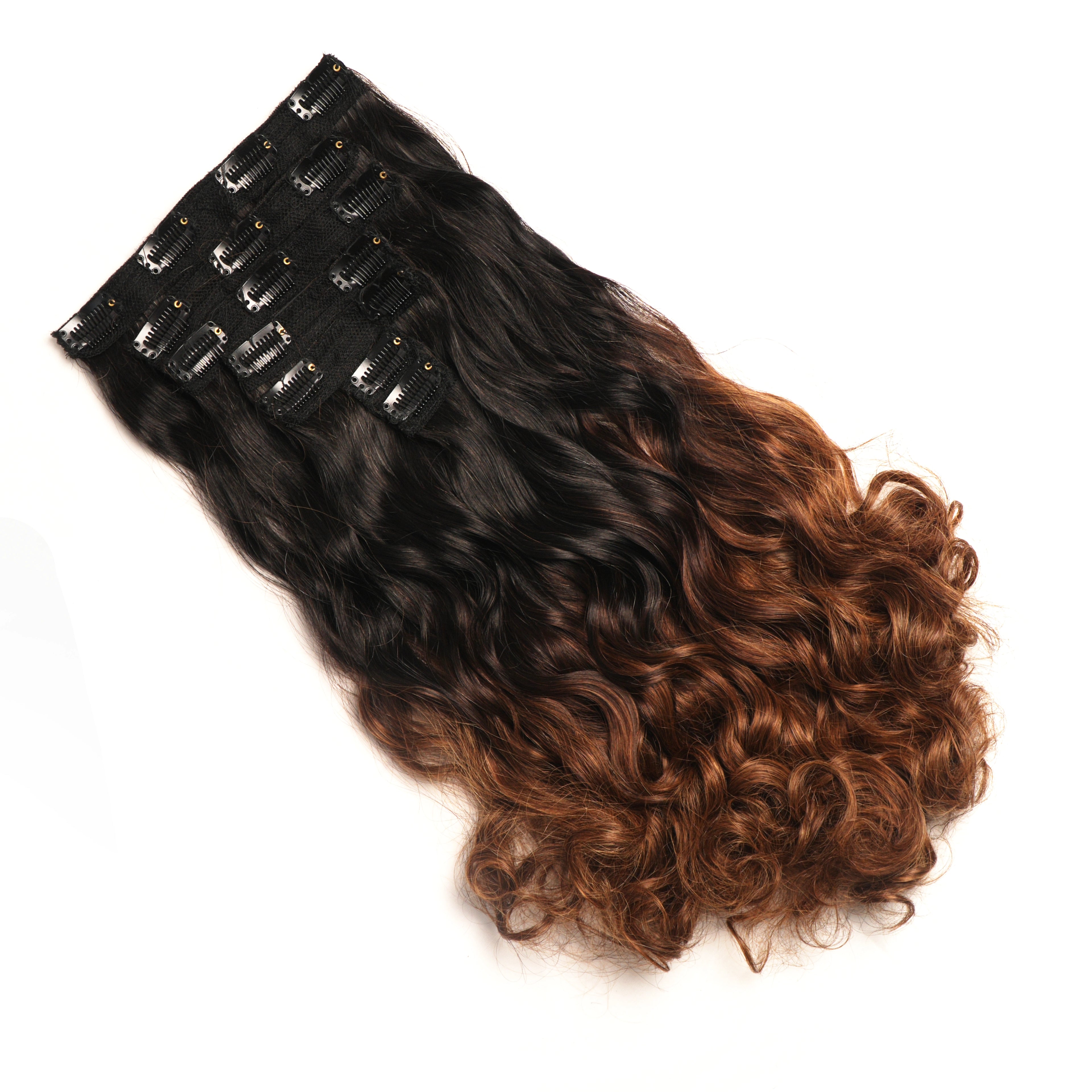 Balayage 7 Set Clip In Volumizer