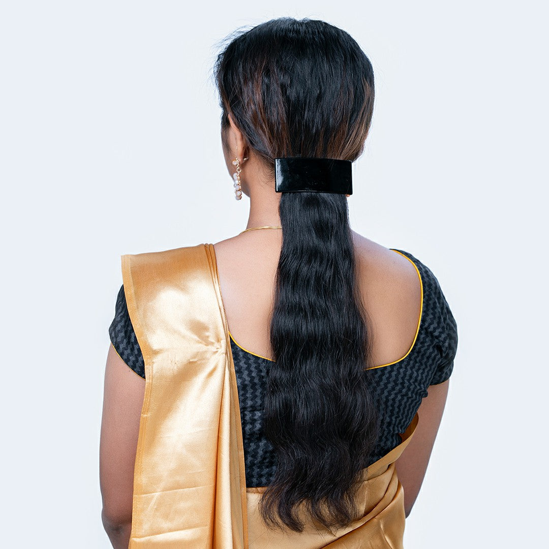 Flat Clip Ponytail