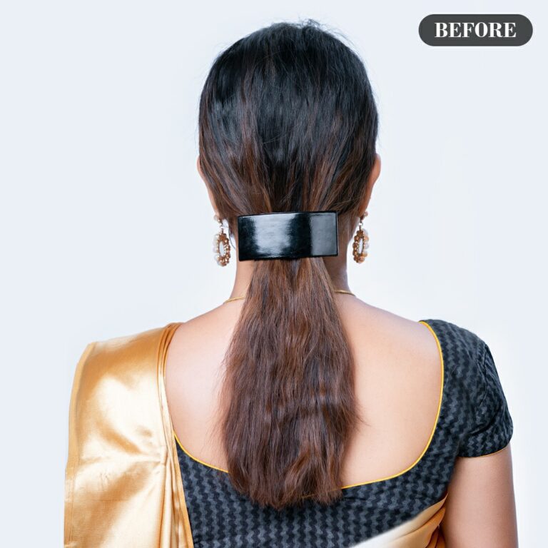 Flat Clip Ponytail