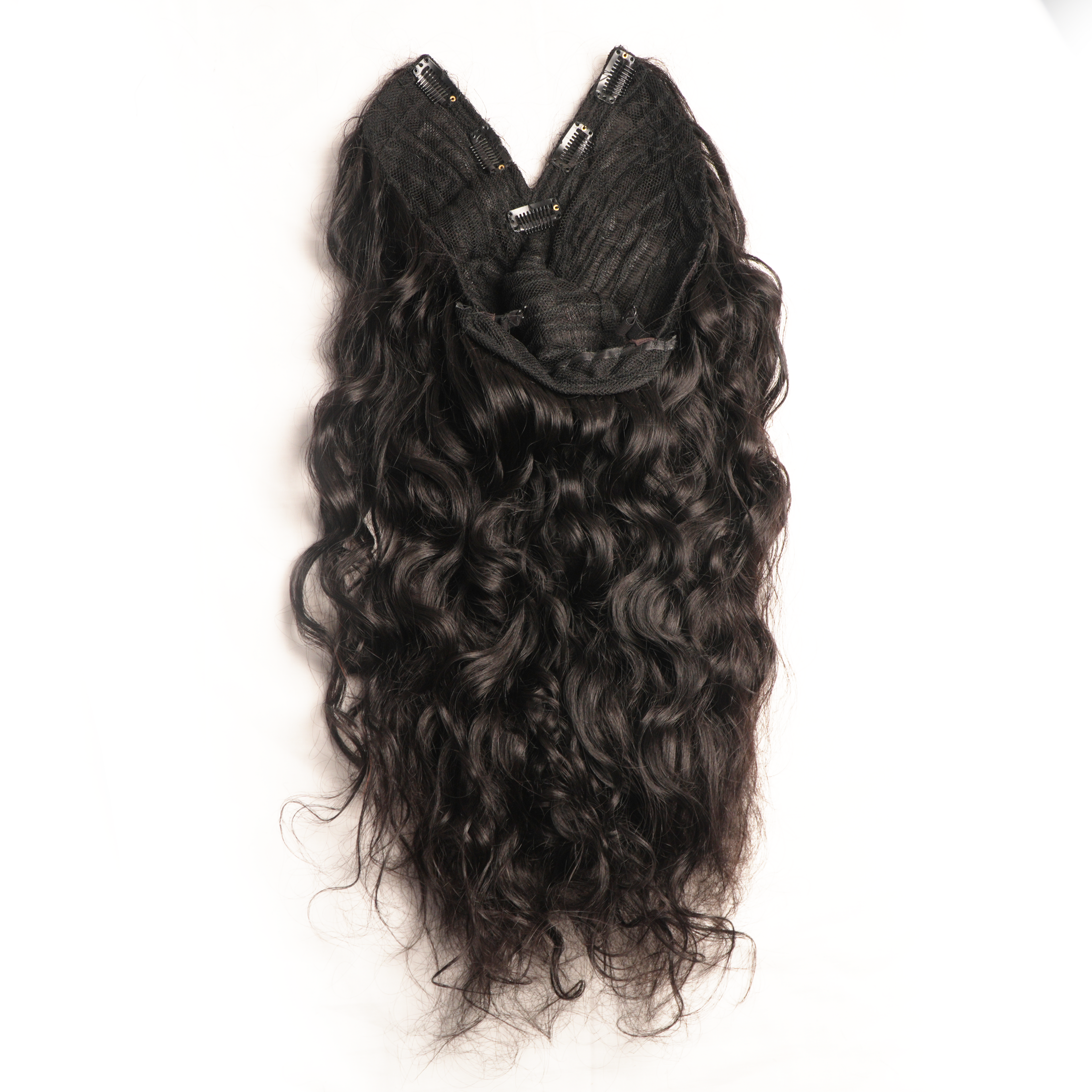 V Part Wig