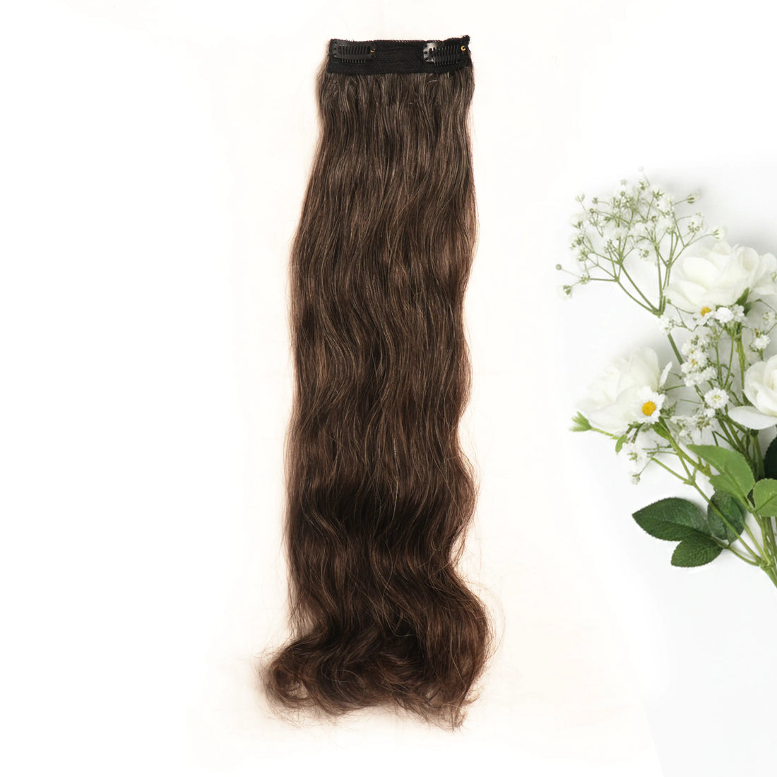 Grey 2 Clip Hair Extension
