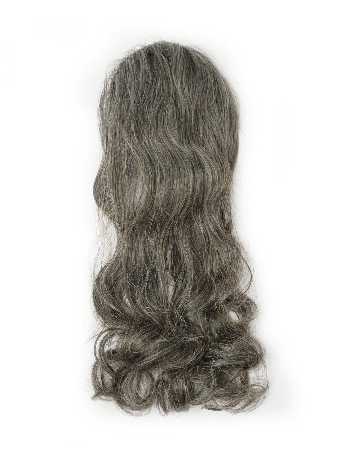 Grey Back Combed Hair Topper