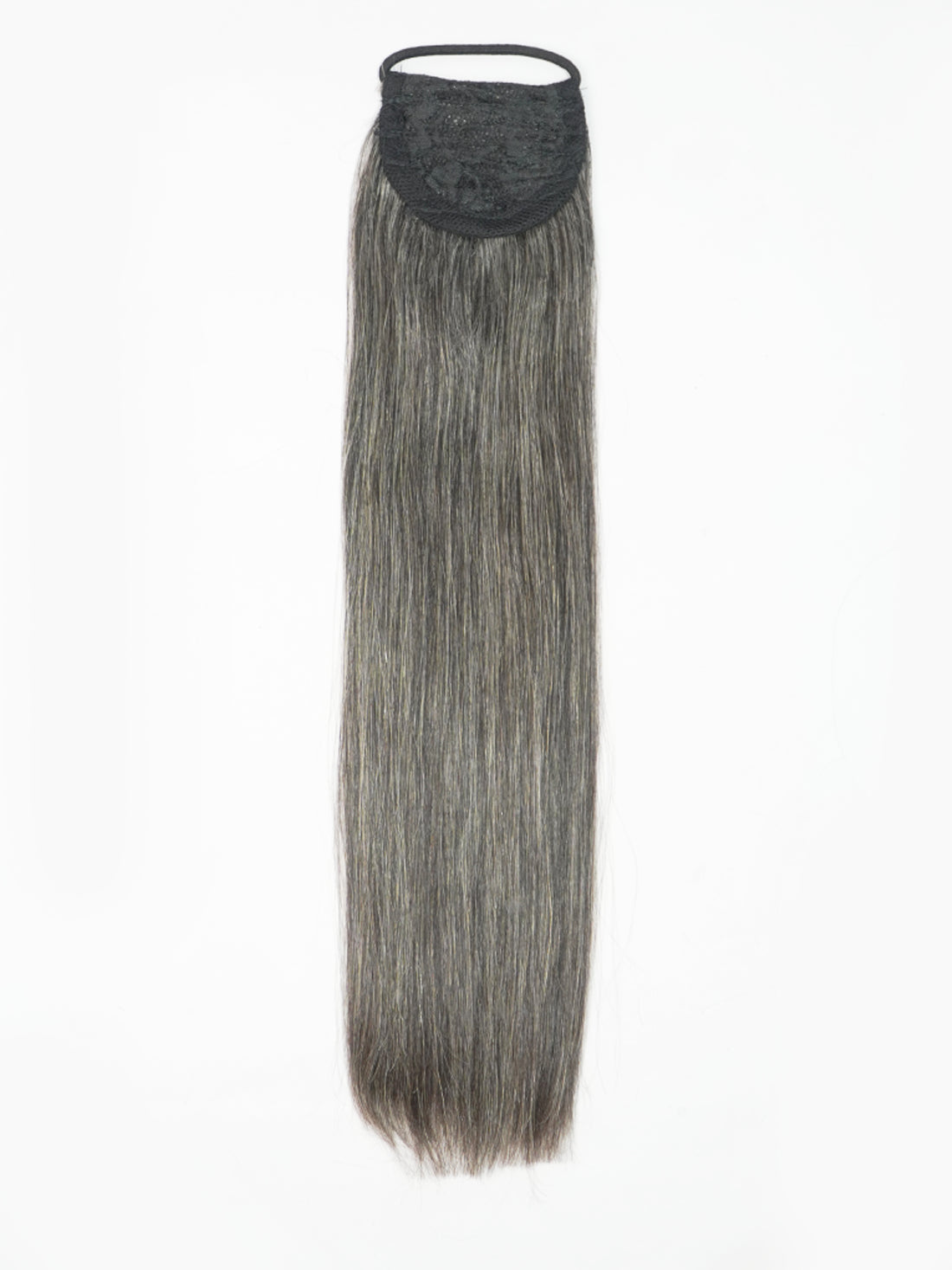 Grey Loop Ponytail