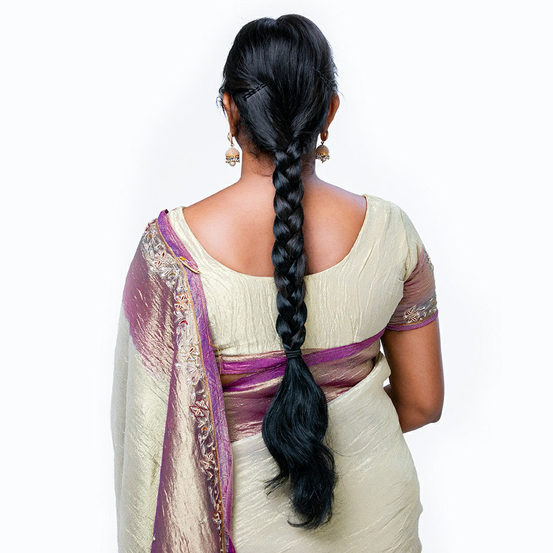 Traditional Savri Ponytail