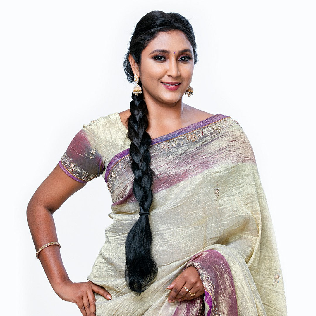 Traditional Savri Ponytail