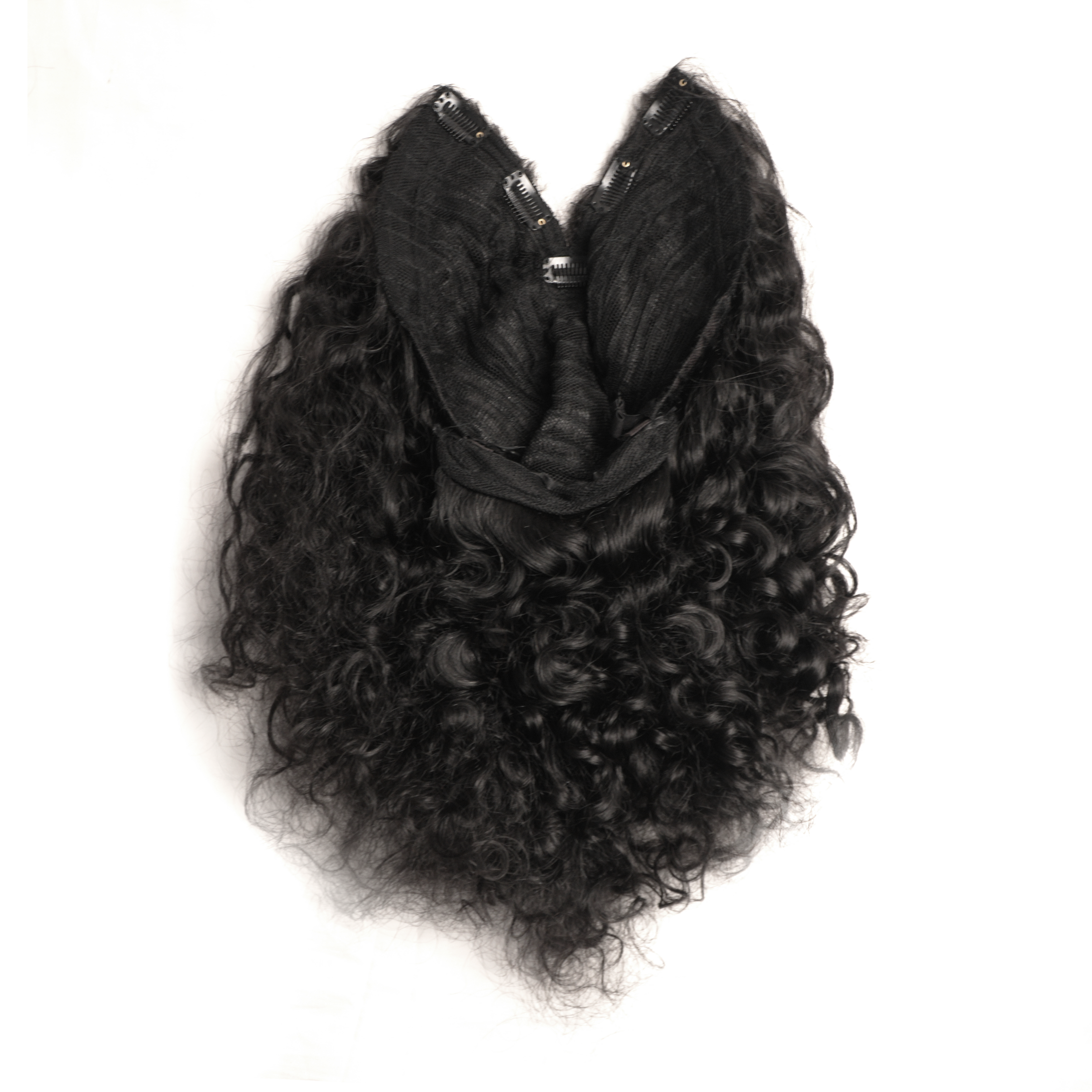 V Part Wig