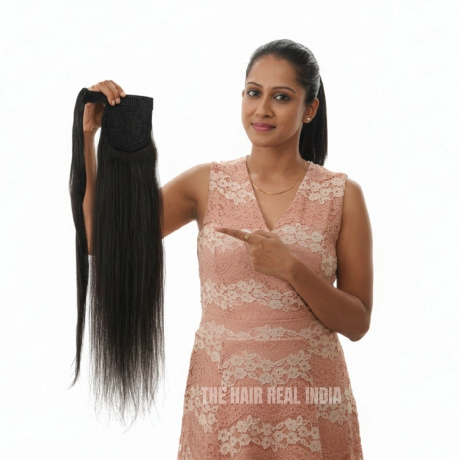 Wrap Around Pony Tail